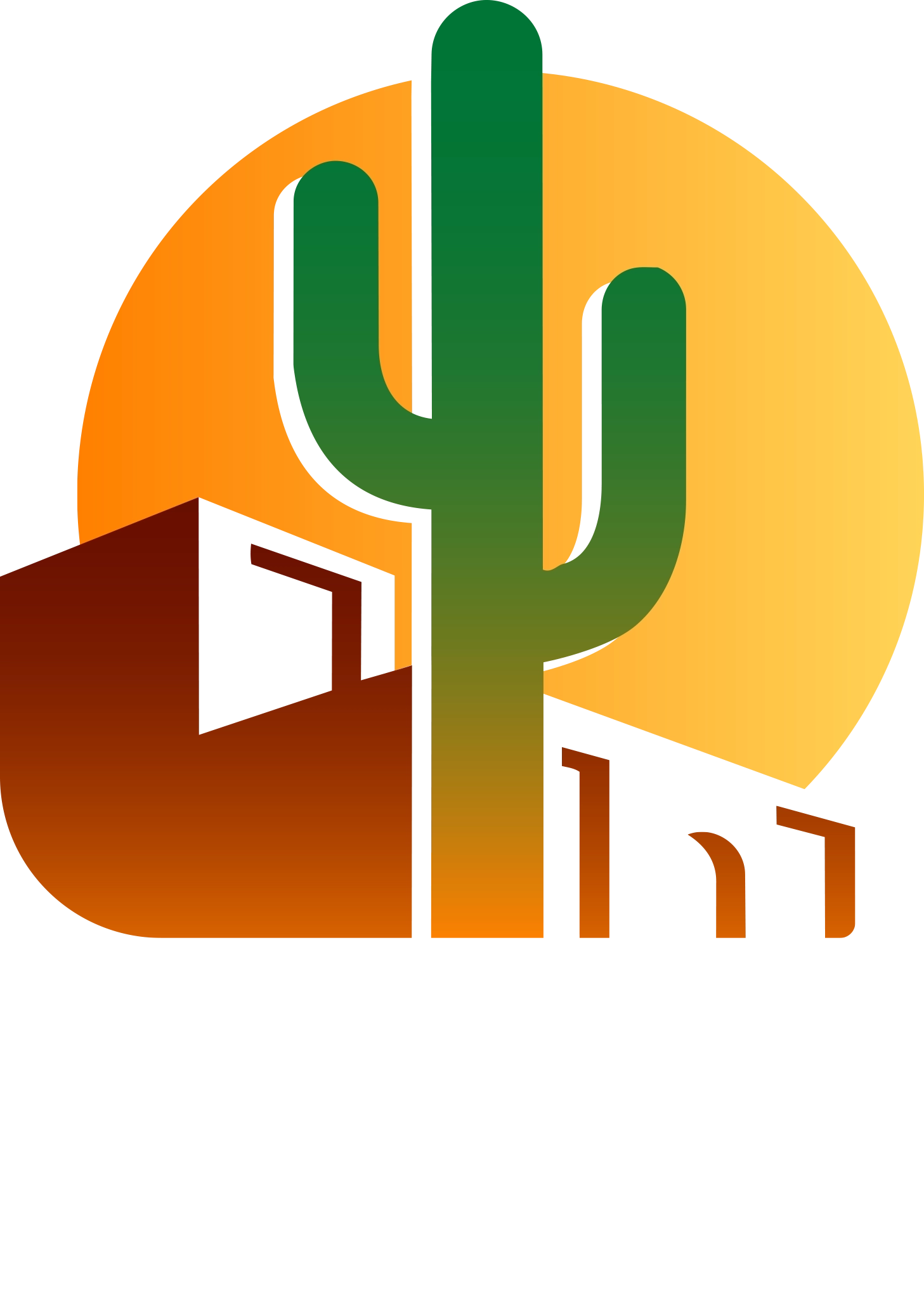 Logo - Vertical - White